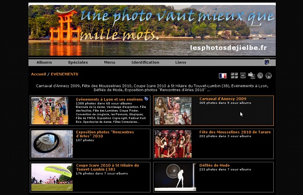 screenshot-lesphotosdejielbe-piwigo.com Travels, events and portrait on Jielbe photo gallery