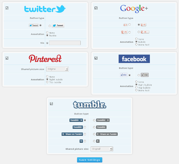 Social Buttons replaces Google+1 and TweetThis - The Piwigo.com Blog