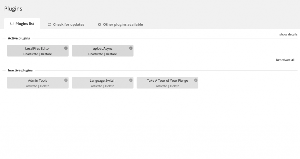 piwigo pluigin manager 2.10